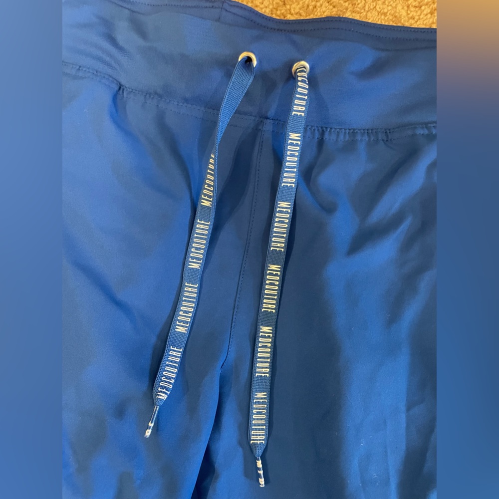 Med Couture blue scrub pants - Picture 2 of 6